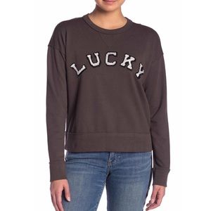 NWT Lucky Brand Knit Sweatshirt